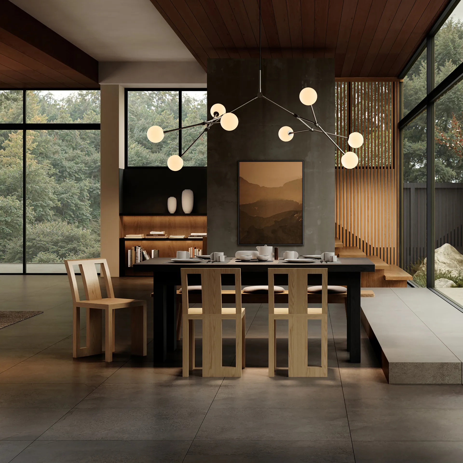 Atsu stol, Natural oak 101 Copenhagen