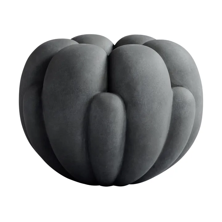 Bloom vas petit 22,5x24 cm - Dark grey - 101 Copenhagen