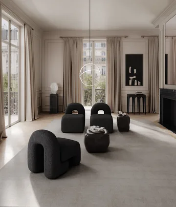 Daiku lounge chair - Deep taupe - 101 Copenhagen
