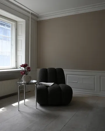 Toe loungefåtölj bouclé - Deep taupe - 101 Copenhagen