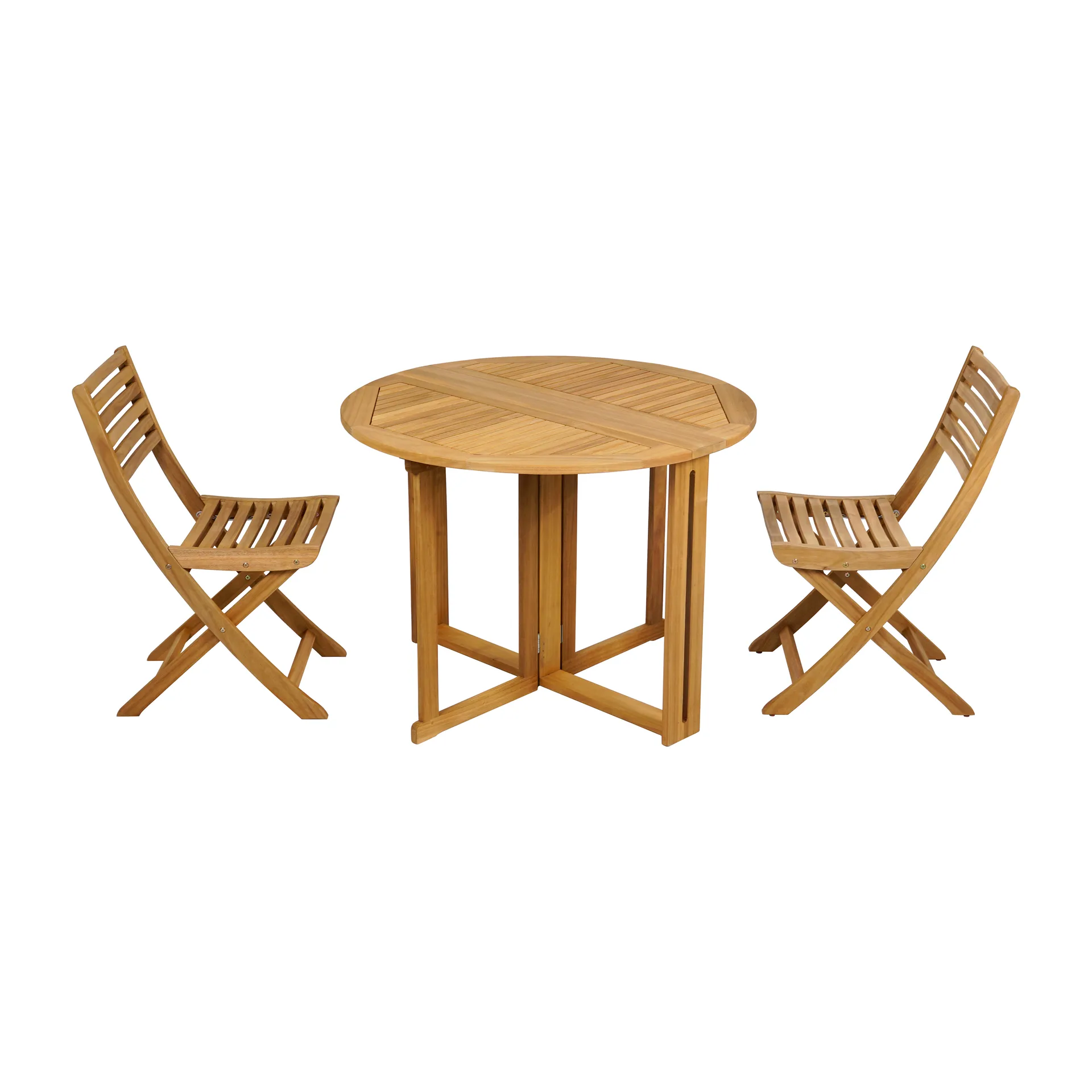 Aneboda balkongset med 2 stolar teak 1898