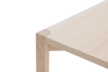 Anton soffbord 50x125 cm - Vitpigmenterad ek - 1898