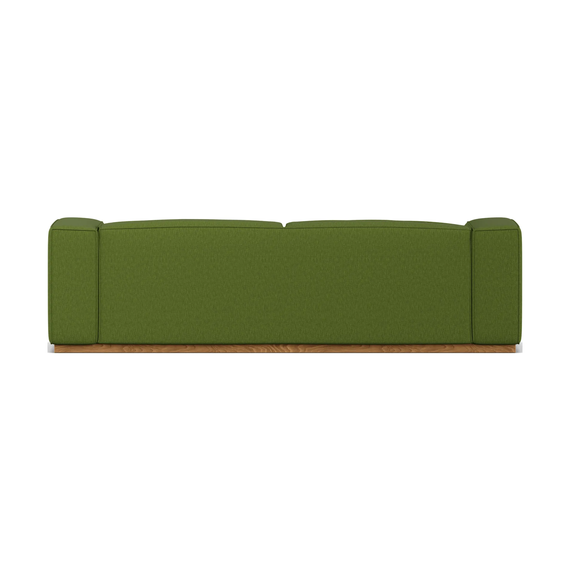 Bergsdal soffa, Luiza Green 3975-ekbetsad ask, 3-sits 1898