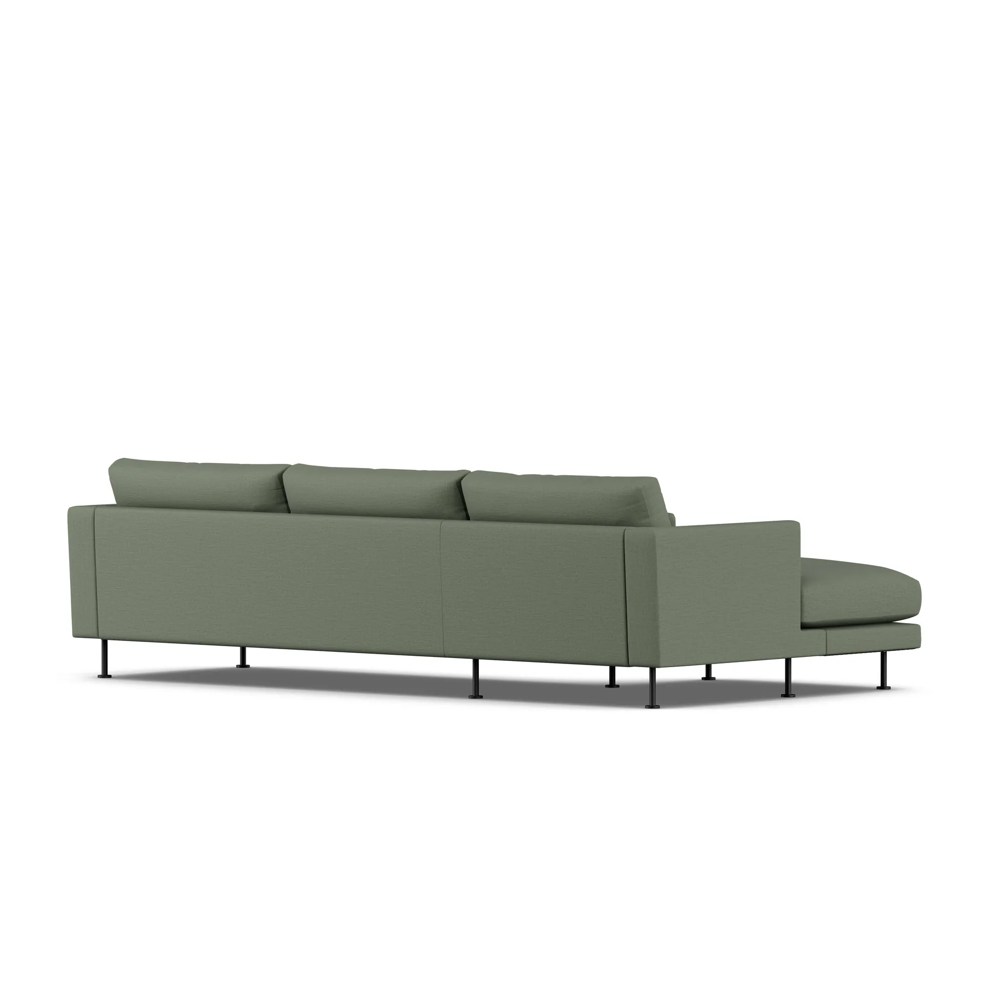 Bredhult soffa, Same Forest 6677-svart stål, 2,5-sits C2 1898