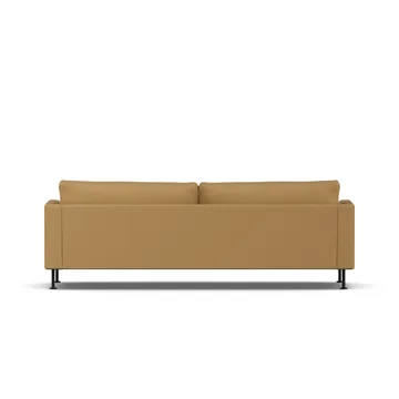 Bredhult soffa - Same Ochre 6676-svart stål, 3-sits - 1898