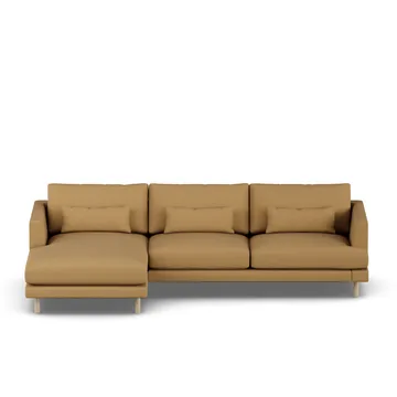 Bredhult soffa - Same Ochre 6676-vitoljad ek, 2,5-sits C2 - 1898