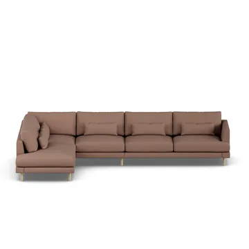 Bredhult soffa - Same Rust 6675-vitoljad ek, 4-sits B2 - 1898
