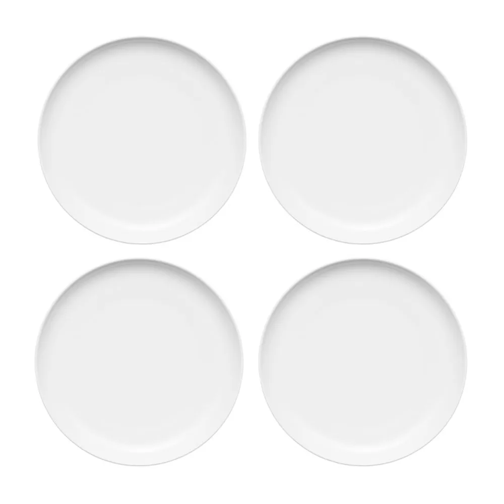 Gourmé assiett, vit, 4-pack 1898
