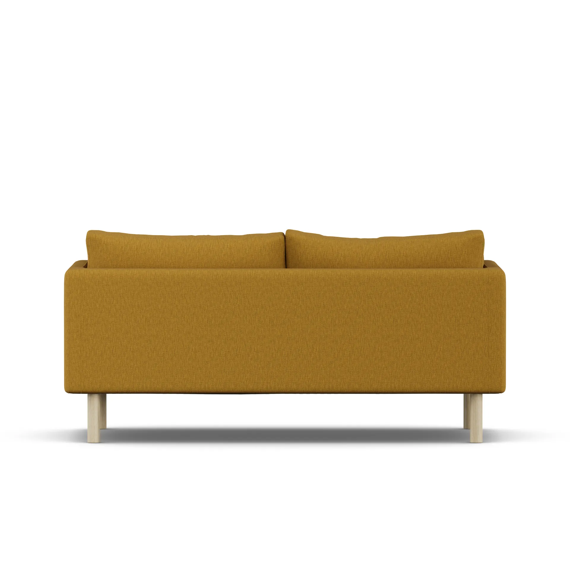 Linnevik soffa, Luiza Mustard 3972-vitoljad ek, 2-sits 1898