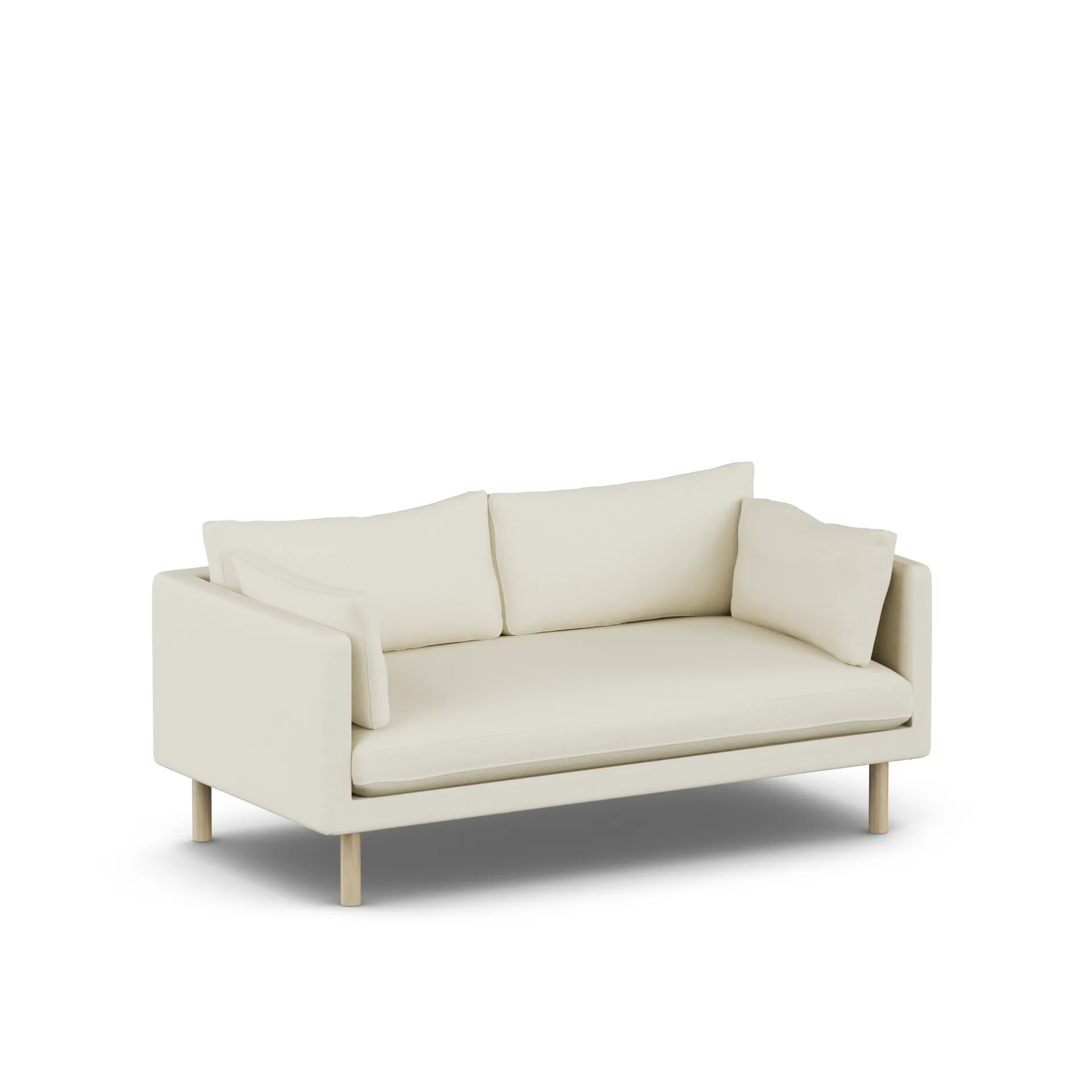 Linnevik soffa, Oslo Nature 1540-vitoljad ek, 2-sits 1898