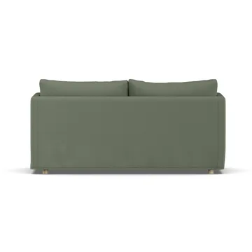 Linnevik soffa - Same Forest 6677-vitoljad ek, 2-sits, med kappa - 1898