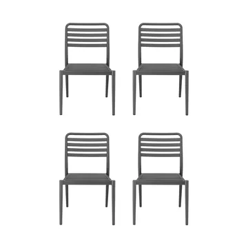 Messina stol, Anthracite, 4-pack - 1898