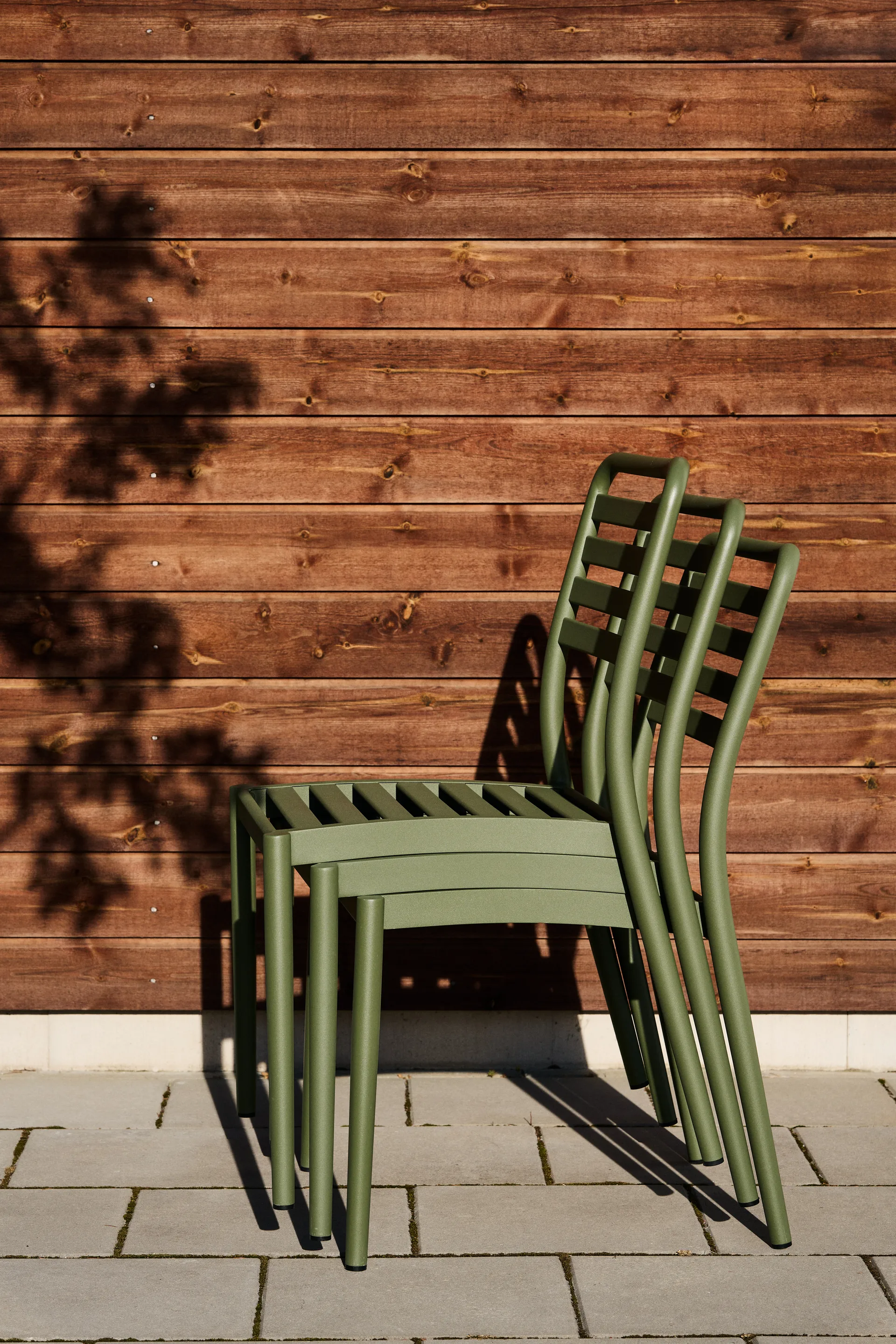 Messina stol, Moss green, 4-pack 1898