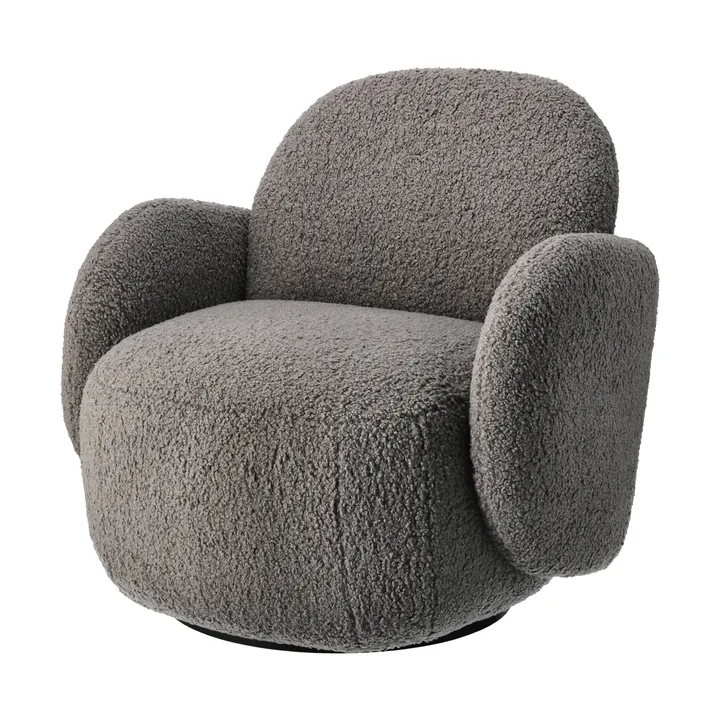 Mo fåtölj med snurrfunktion - Glore Grey 1245 - 1898