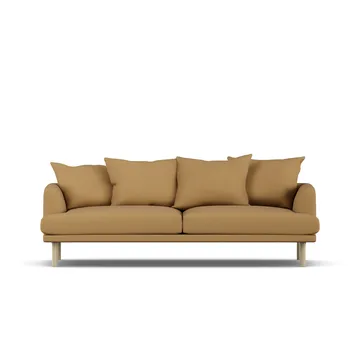 Sjövik soffa - Same Ochre 6676-vitoljad ek, 3-sits - 1898
