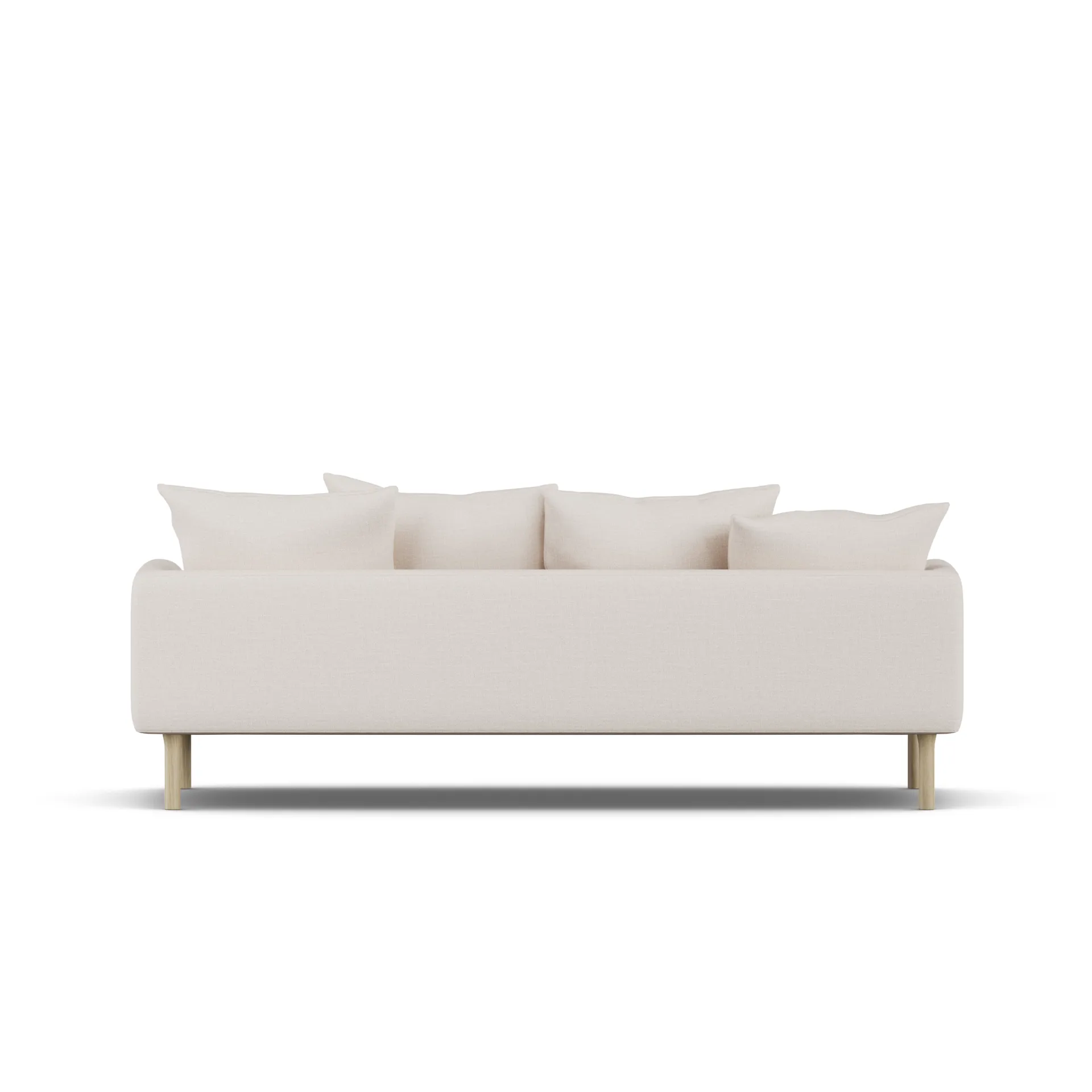 Sjövik soffa, Same Off White 6671-vitoljad ek, 3-sits 1898