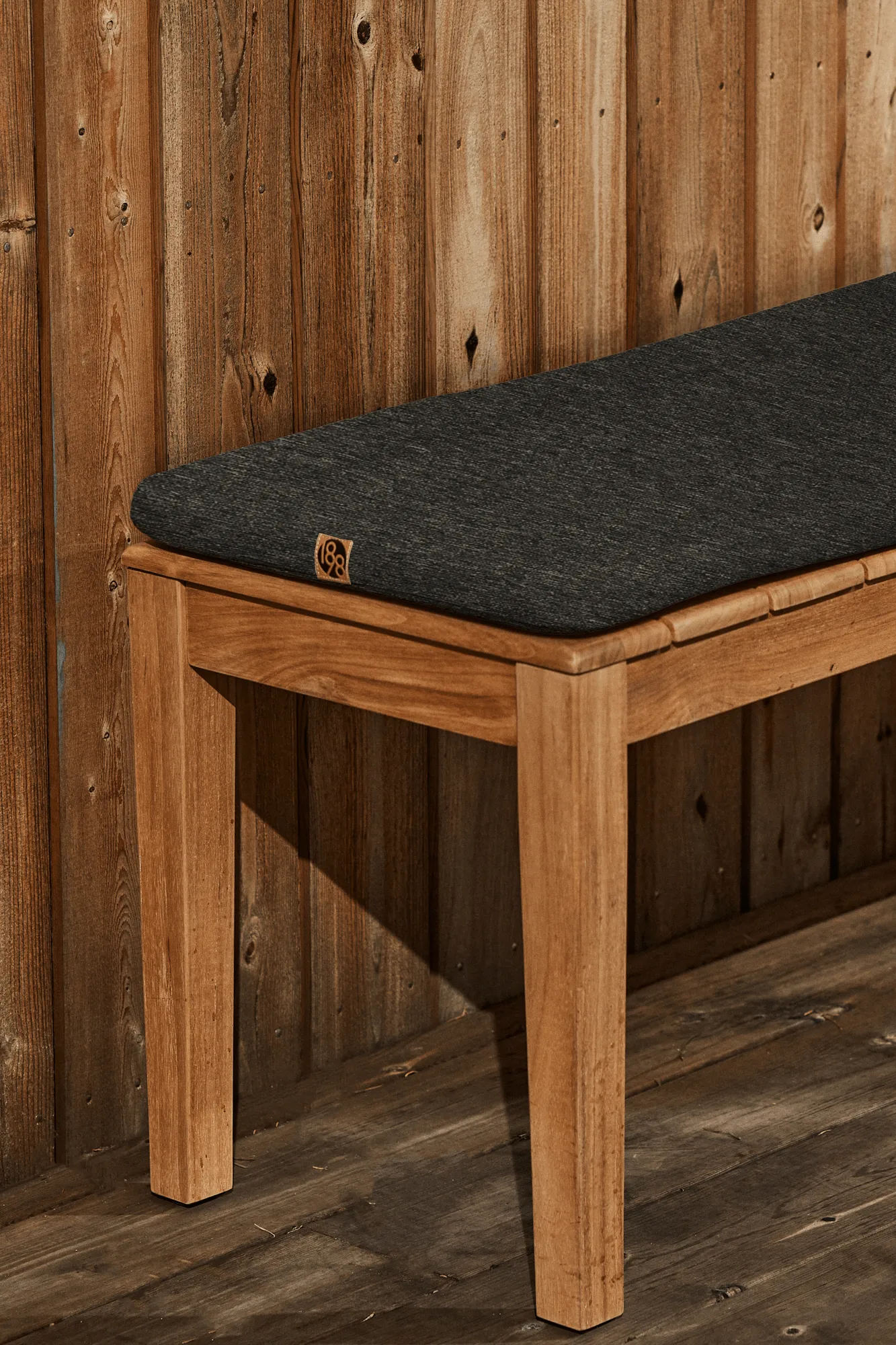 Sköndal bänkdyna 40x199 cm, Mörkgrå 1898