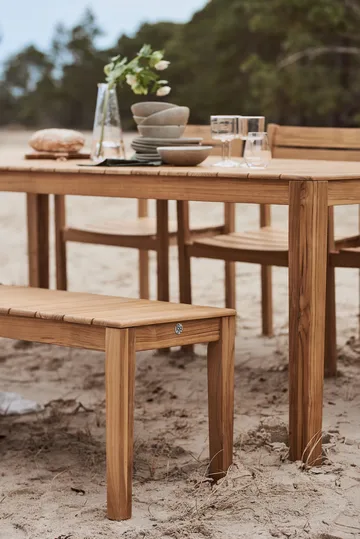 Sköndal matbord 220x95x76 cm - Teak - 1898