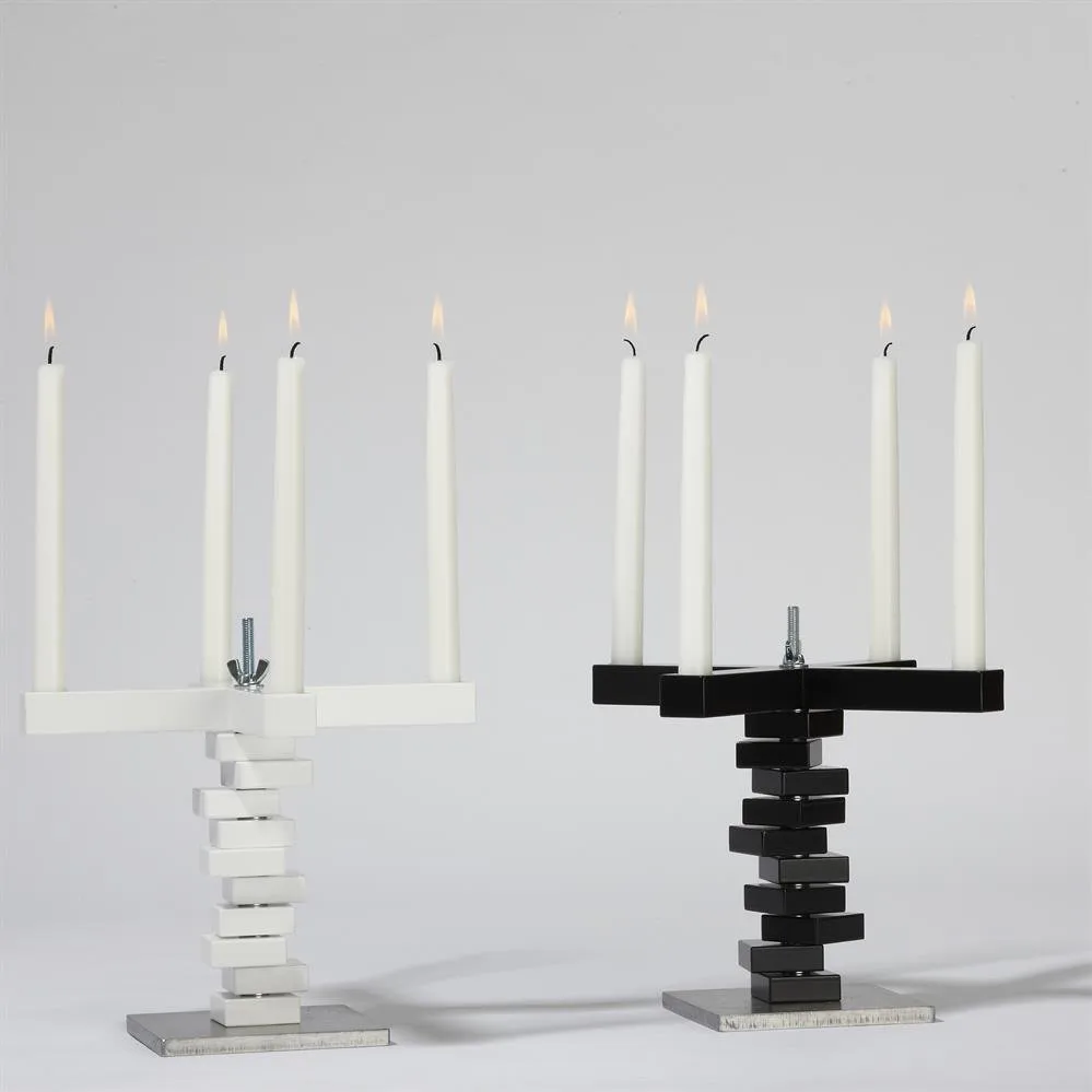 Spin ljusstake, vit A2