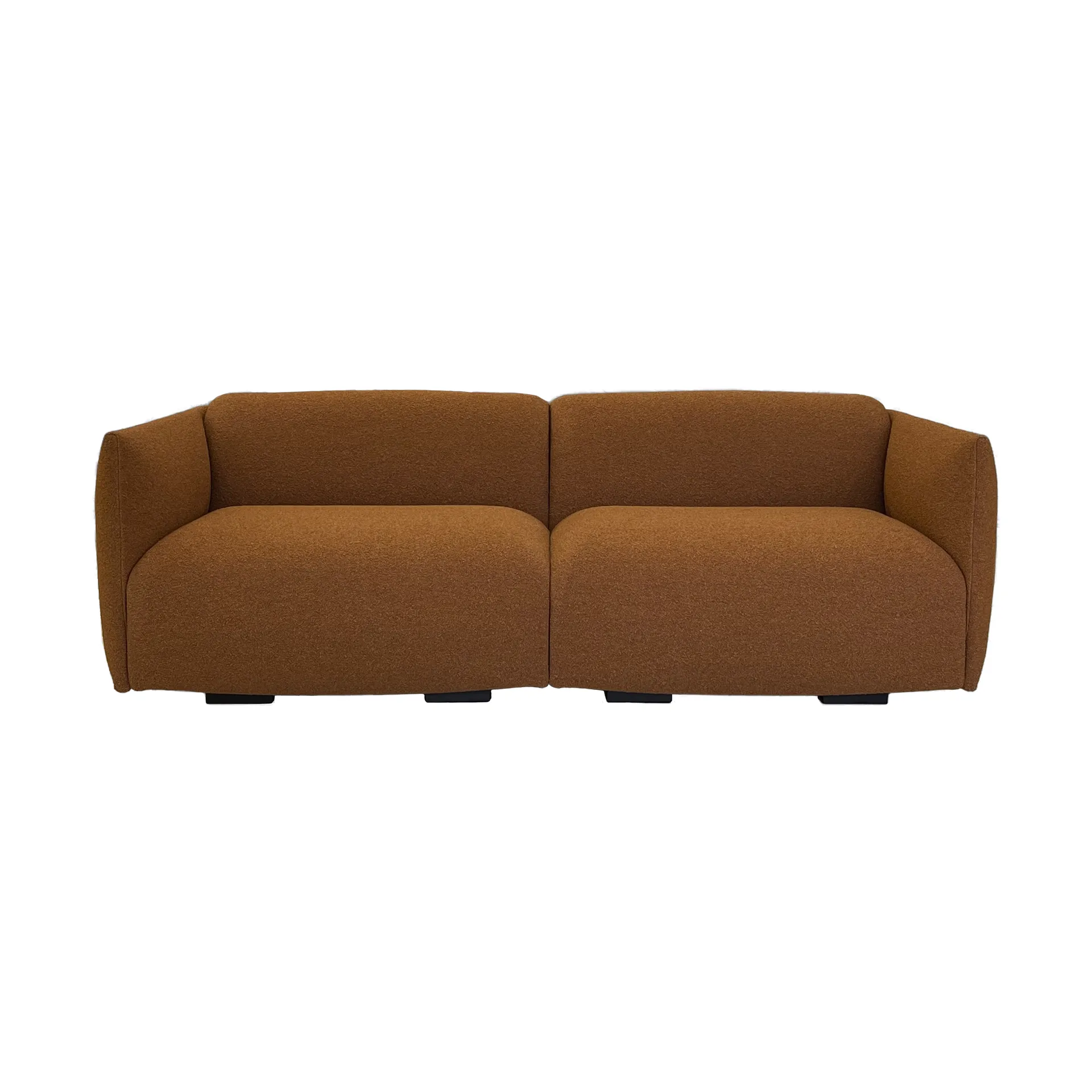 Origami soffa 3-sits, Orsetto 0724 orange-200 cm Adea