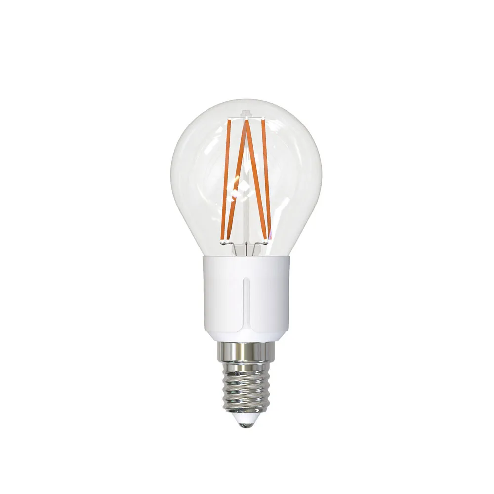 Airam Smarta Hem Filament LED-klot ljuskälla, Klar E14, 5W Airam