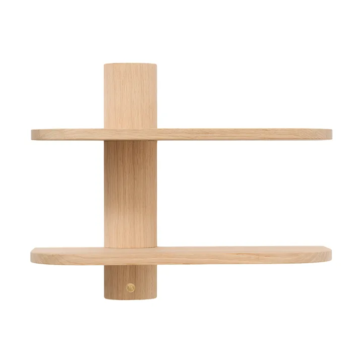 Bend vägghylla - Oak, 50x18x40 cm - Andersen Furniture