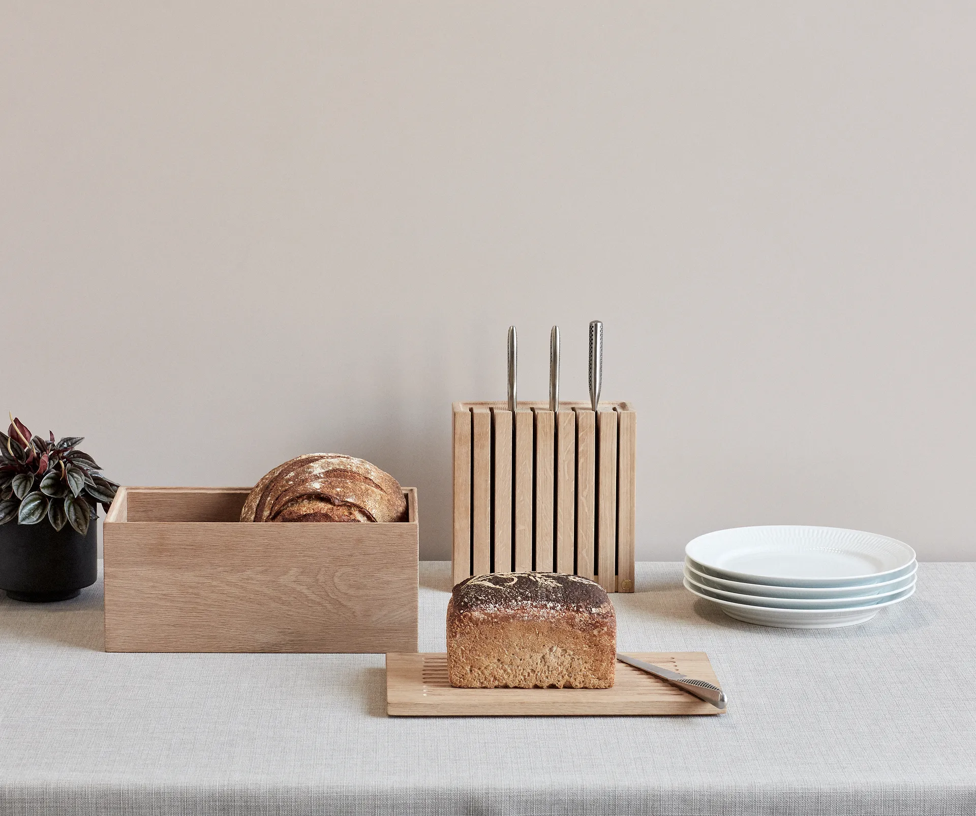 Gourmet förvaringslåda 35x20x16,5 cm, Oak Andersen Furniture