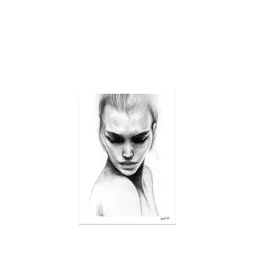 Face 1 poster - multi, 30x40 cm - Anna Bülow
