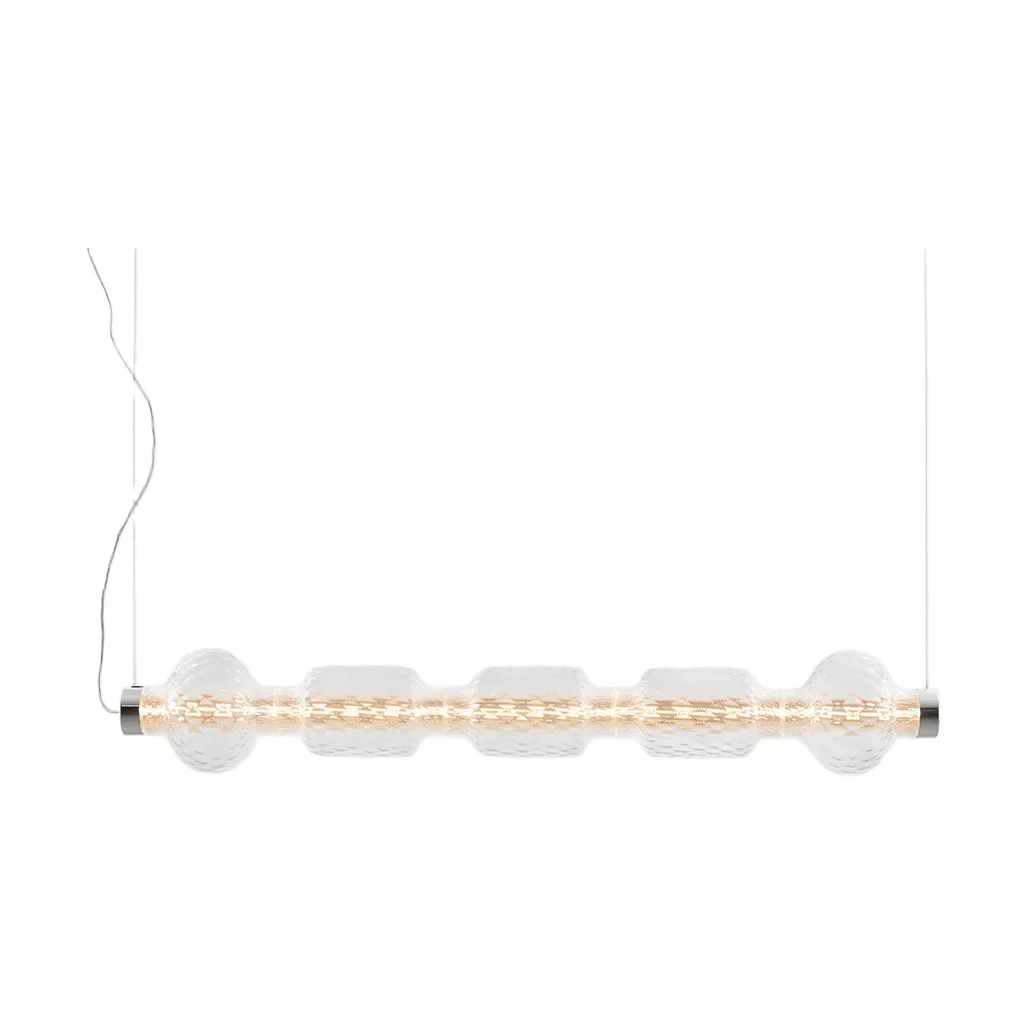 Alambicco horisontal pendel, 5 glaskupor Artemide