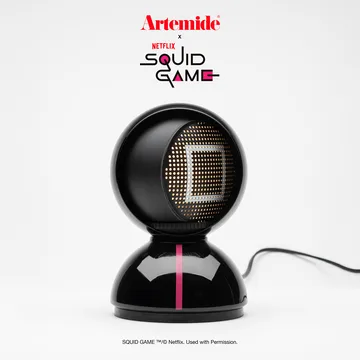 Eclisse x Squid Game bordslampa Special Edition - Guard black - Artemide