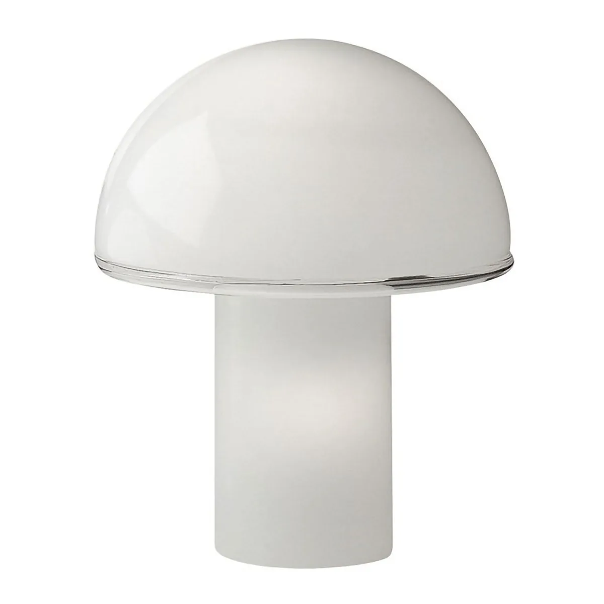 Onfale Grande bordslampa Ø36 cm, Opal vit Artemide