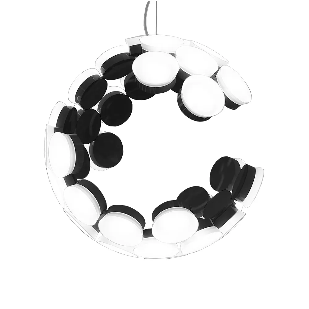 Scopas pendel, White-black Artemide