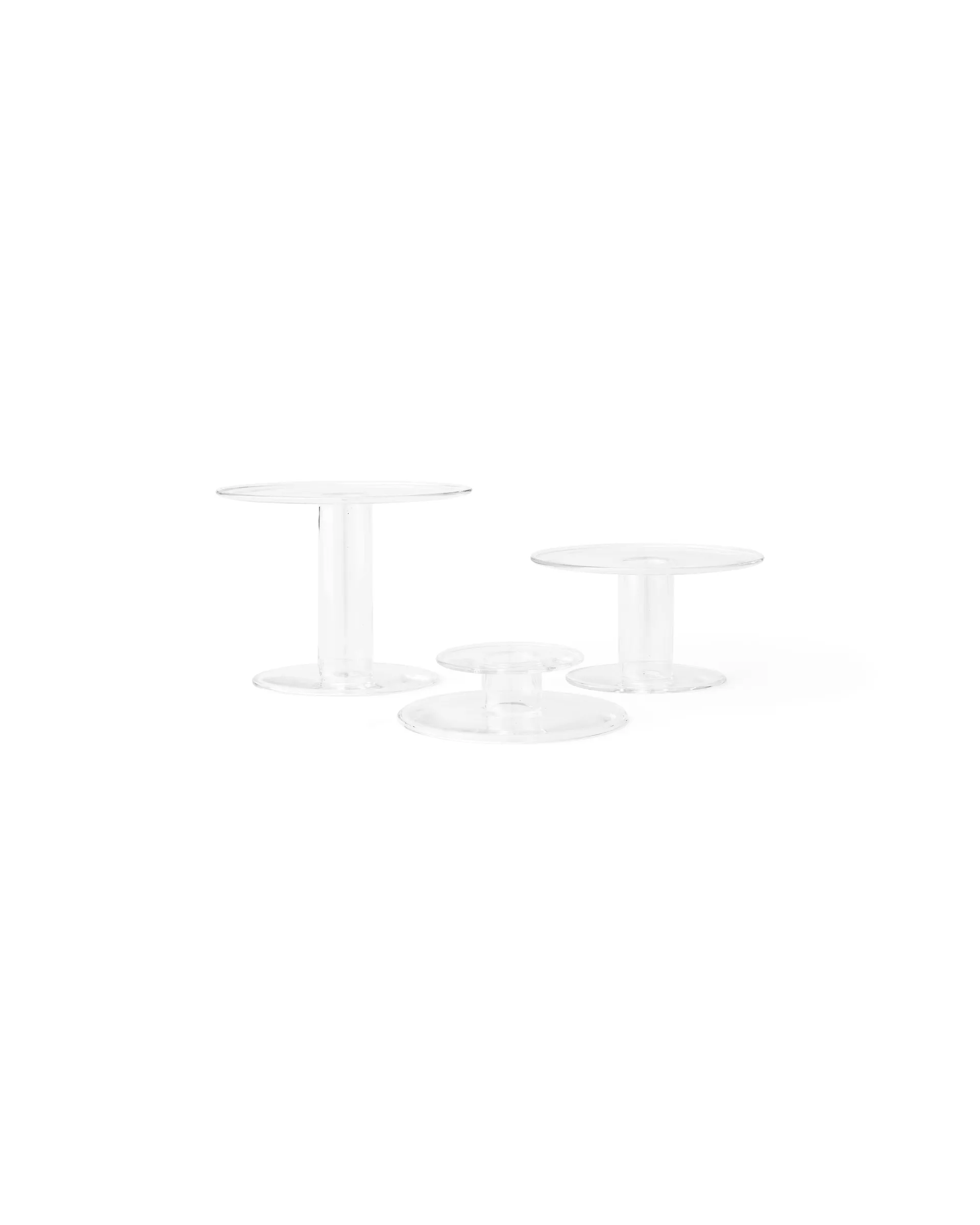 Abacus ljusstake 2,5 cm, Klar Audo Copenhagen