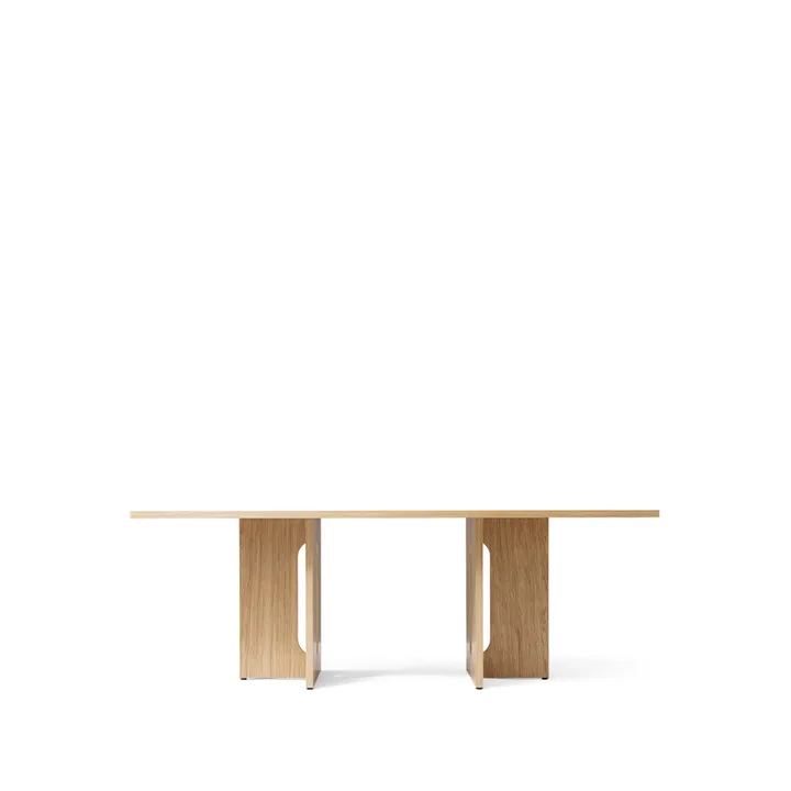 Androgyne Rectangular matbord - natural oak, 210x109 cm - Audo Copenhagen