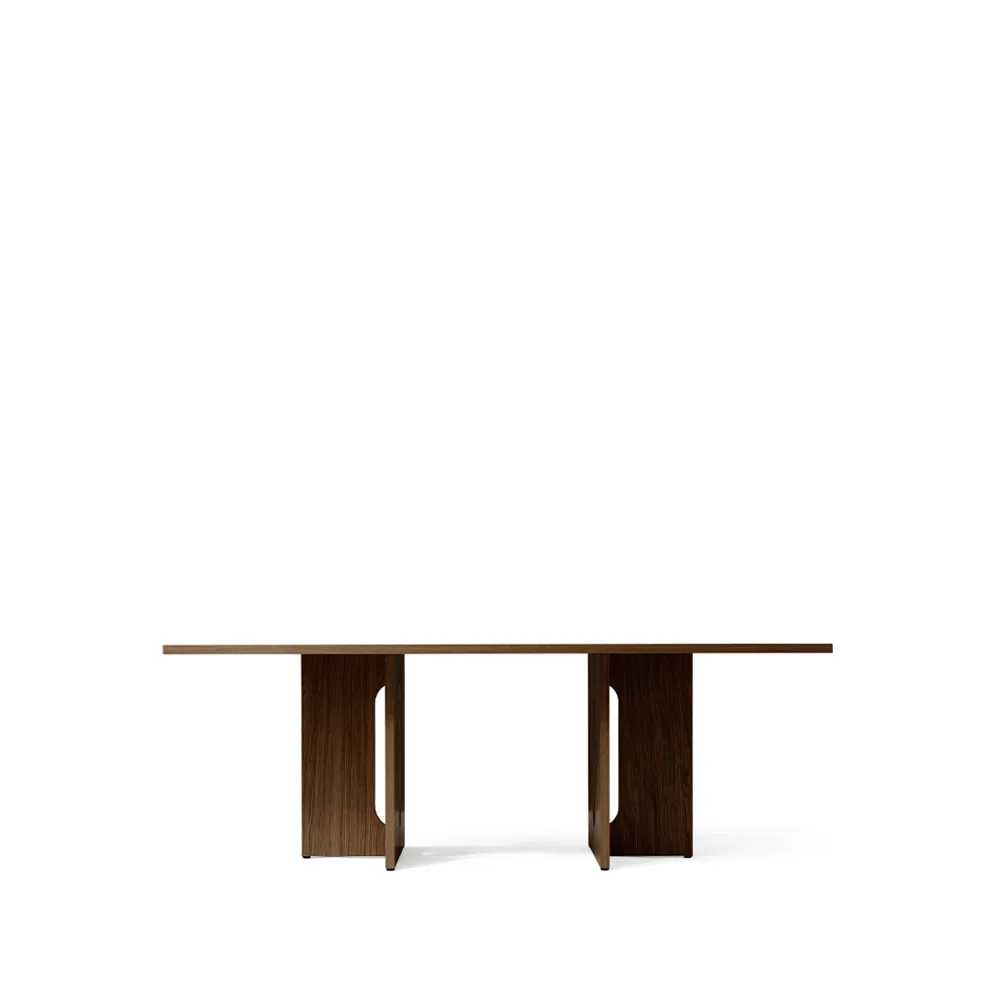 Androgyne Rectangular matbord, oak dark stained, 210x109 cm Audo Copenhagen