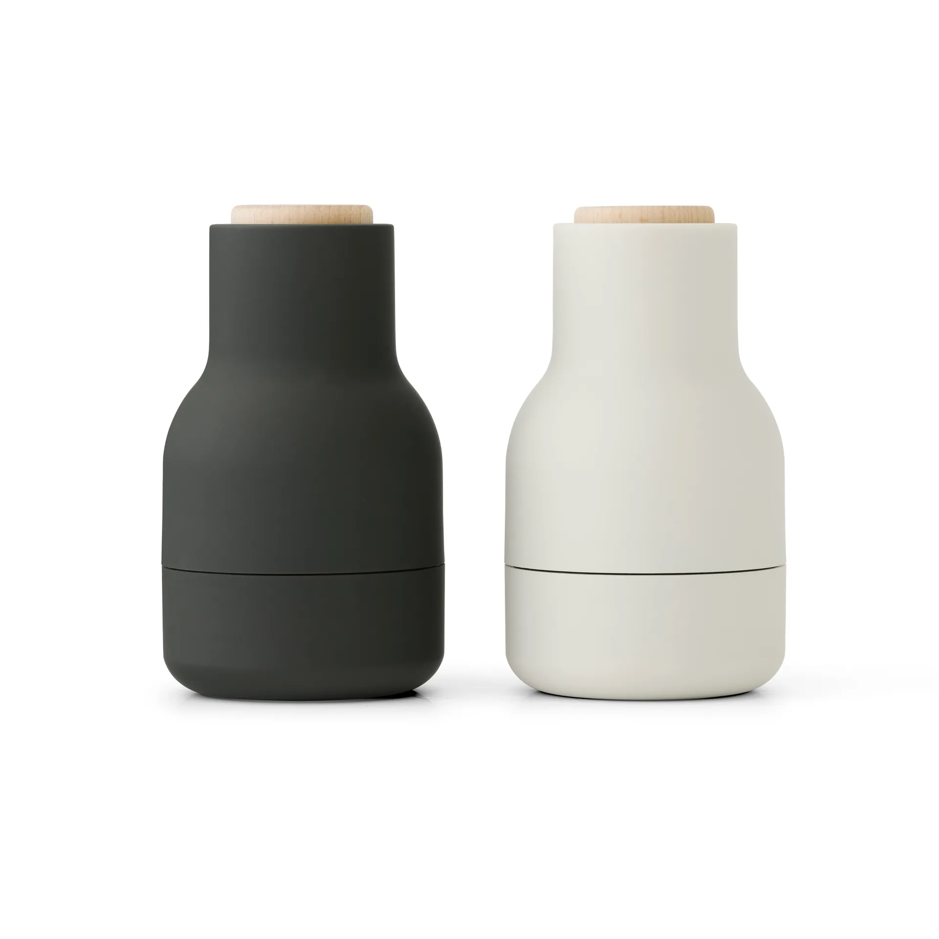 Bottle Grinder kryddkvarn Small 2-pack, Ash-carbon-bok Audo Copenhagen