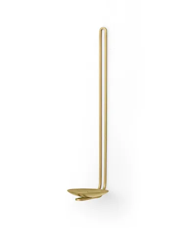 Clip ljusstake vägg 34 cm - Mässing - Audo Copenhagen