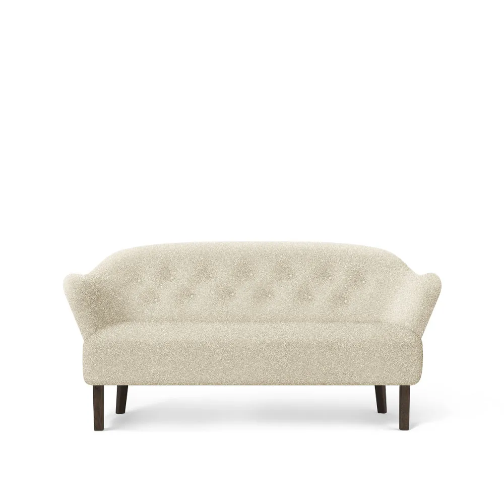 Ingeborg 2,5-sits soffa, Sahcozero beige-ben ek rökt Audo Copenhagen