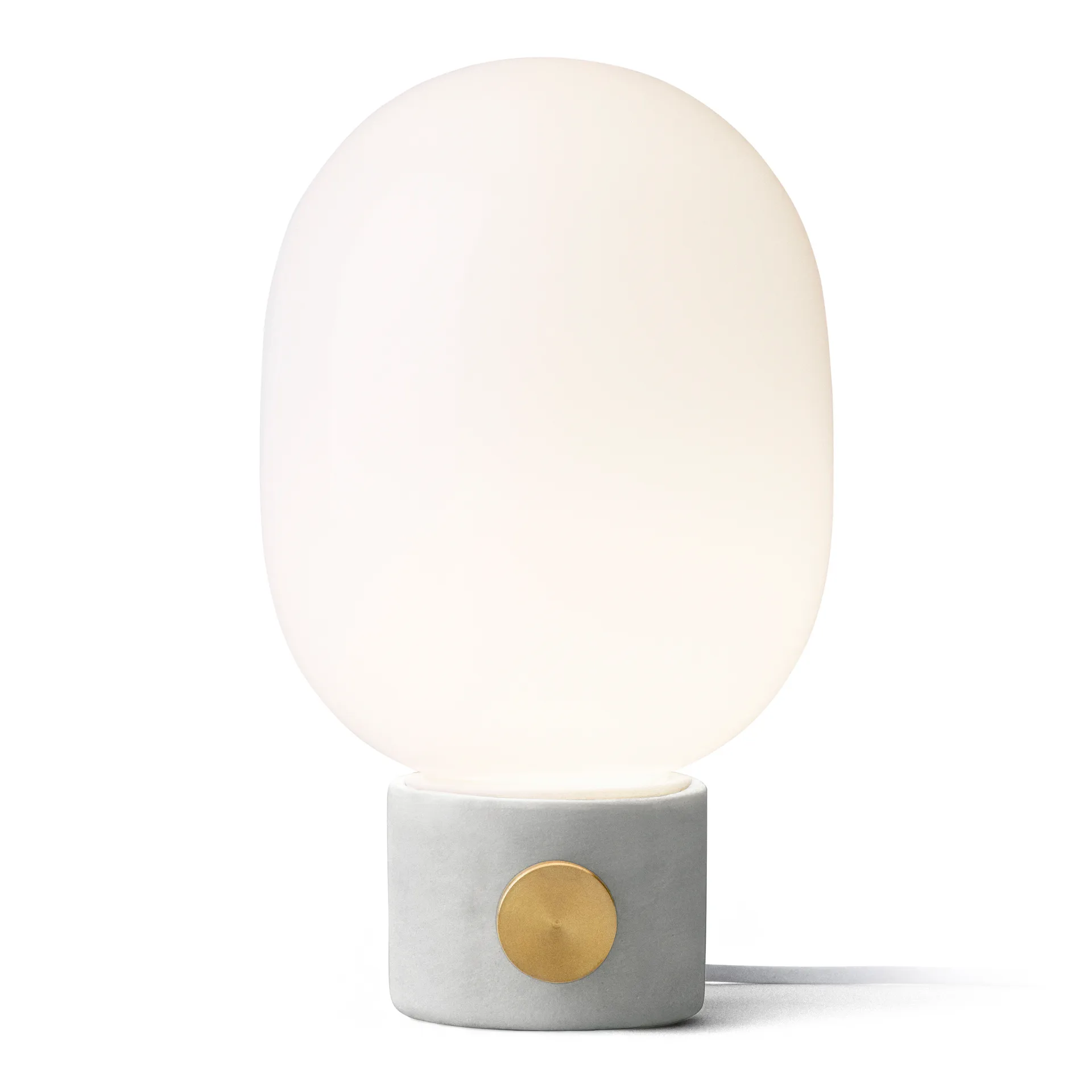 JWDA bordslampa, Betong-mässing, Small Audo Copenhagen