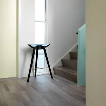 ML 42 barpall - black stained beech, brass - Audo Copenhagen