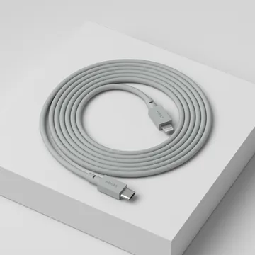 Cable 1 USB C till Lightning laddkabel 2m - Gotland Gray - Avolt