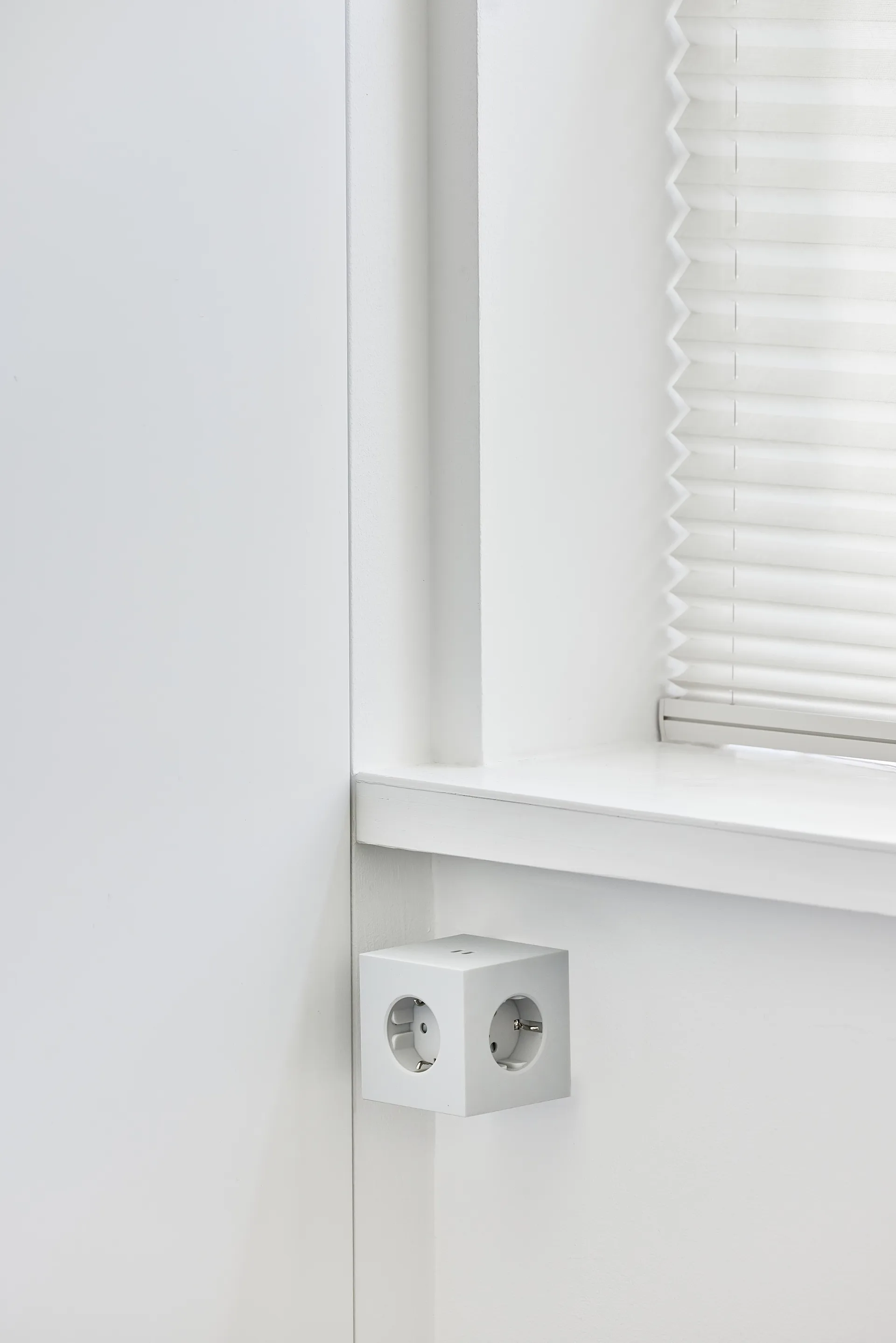 Square 1 grenuttag USB-C 30W 3 m, White Martinelli Luce edition Avolt