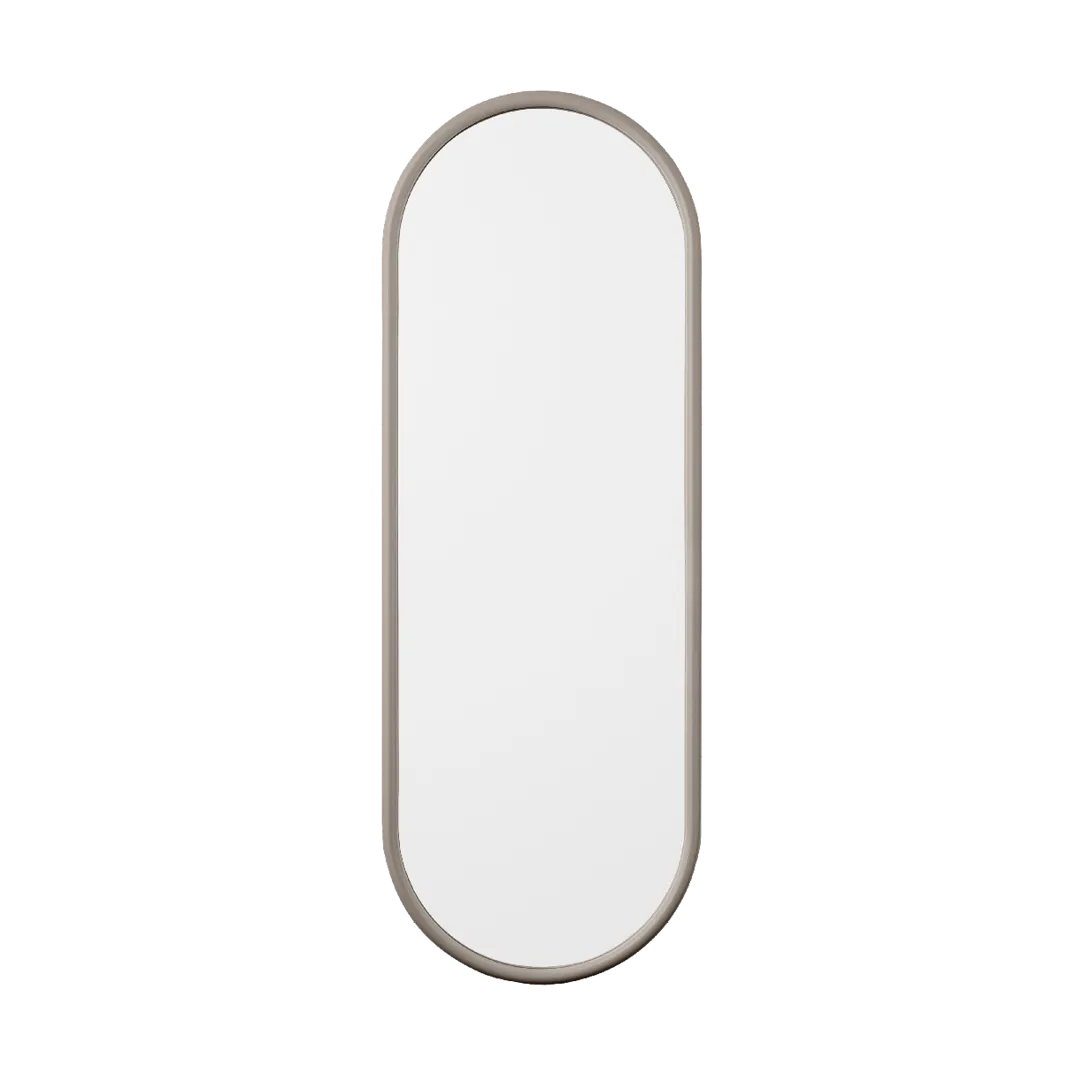 Angui spegel oval 78 cm, Taupe AYTM