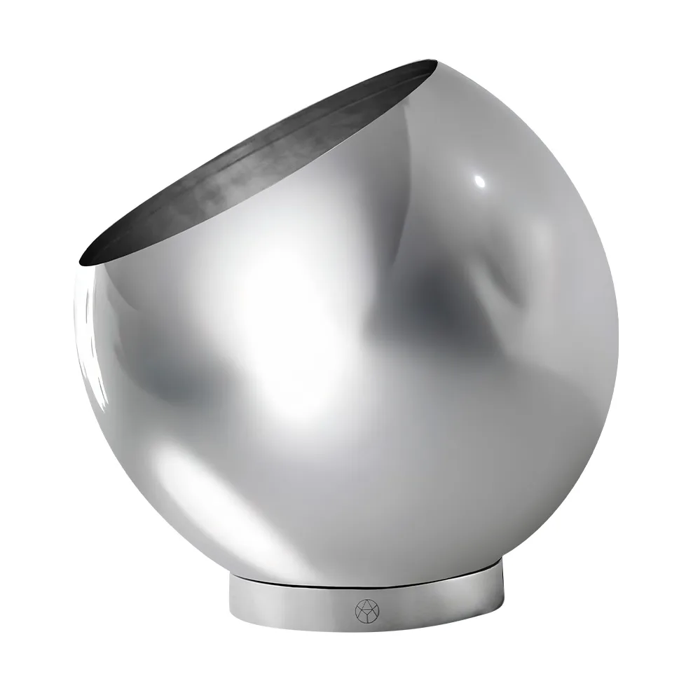 Globe blomkruka Ø21 cm, Silver AYTM