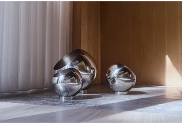 Globe blomkruka Ø37 cm - Silver - AYTM
