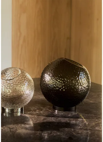 Globe bubbles vas Ø17 cm - Black - AYTM