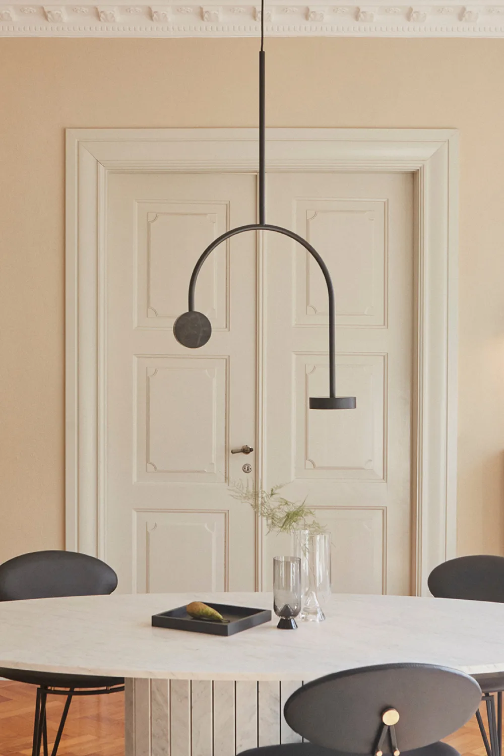 GRASIL pendel 30x54 cm, Black/Black AYTM