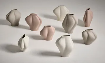 Saltare vas - Cream, Ø17x35 cm - AYTM