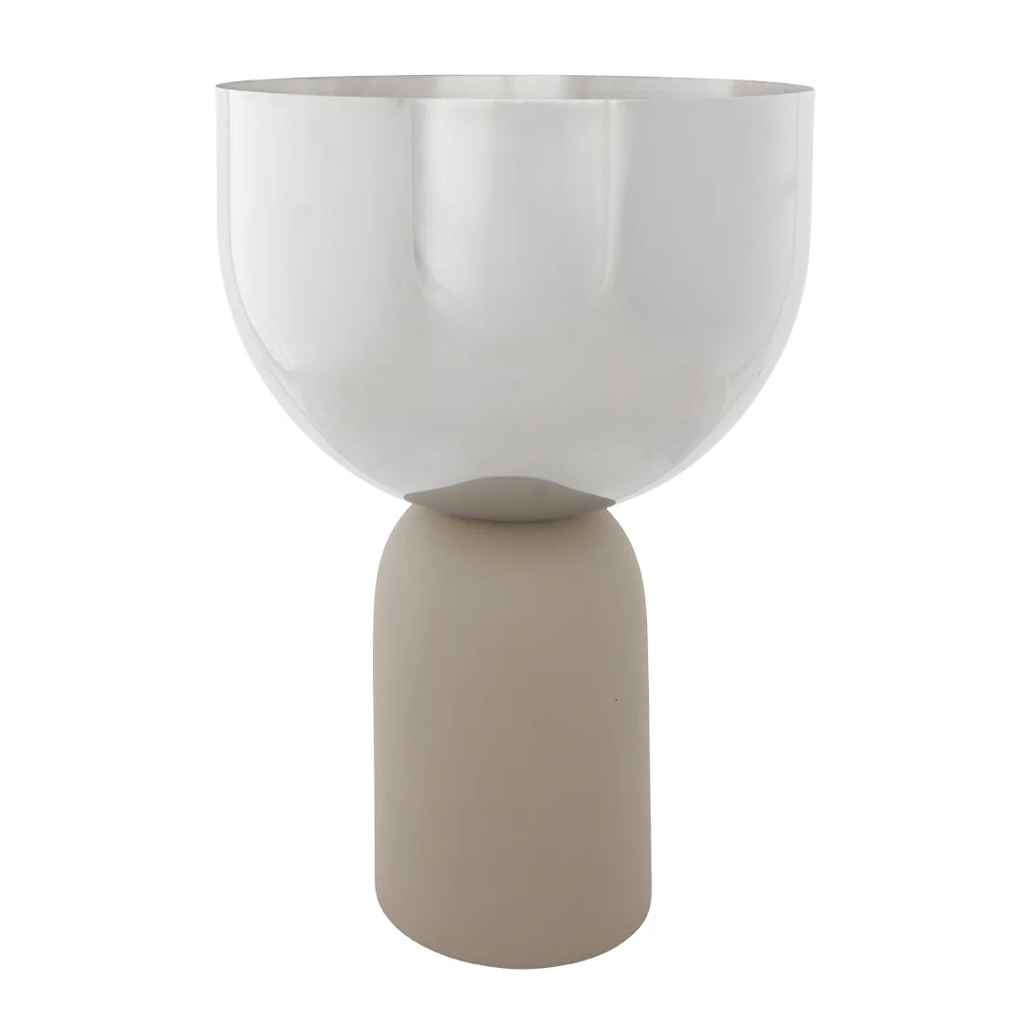 Torus kruka Ø22 cm, Silver-taupe AYTM