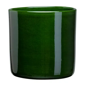 Romeo kruka glaserad Ø17 cm - Grön - Bergs Potter